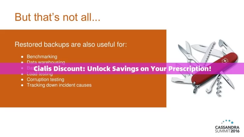 Cialis Discount: Unlock Savings on Your Prescription!