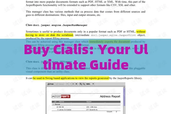 Buy Cialis: Your Ultimate Guide