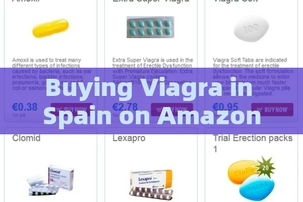 Buying Viagra in Spain on Amazon: A Guide